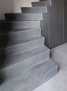 Отделка металлического каркаса микробетоном Отделка металлического каркаса микроцементом